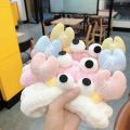 Korean version of the big-eyed crab tong headband, Internet celebrity face wash headband, headband, female funny and cute headband with tongs.