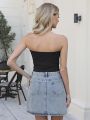 Tube Top for Ladies | Soft Polyester Fabric | Comfortable All-Day Wear.