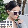 Personalized Square Frame Sunglasses Large Frame Sun Glasses Women Vintage Punk Glasses Men Trending Eyeglasses   UV400. 