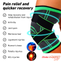 1pcs Elastic Bandage Pressurized Knee Pads for Men Women Fitness Sports Kneepads Running Cycling Knee Support Brace Protector - First Deal.