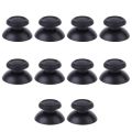 10pcs Analog Replacement Controller Thumbsticks Thumb Stick for Sony PS4 Black.