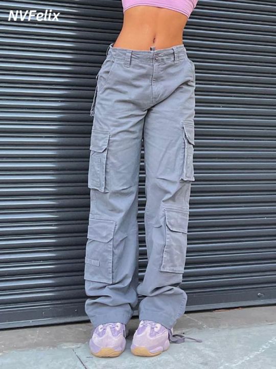 Women%20High%20Waist%20Wide%20Leg%20Baggy%20Jeans%20Side%20Pocket%20Vintage%20Y2K%20Cargo%20Pants%20Boyfriend%20Loose%20Trousers%20Streetwear%20Fashion%20Overalls%20-%20Image%203