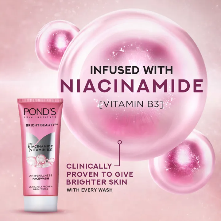 Ponds%20Bright%20Beauty%20Anti-Dullness%20Facewash%20with%20Vitamin%20B3%20(Indian%20Variant)%20-%20100gm%20-%20Image%206