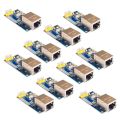 LKPCIGCXM 10X W5500 Ethernet Network Module Hardware /Ip 51/Stm32 Microcontroller Program Over W5100. 