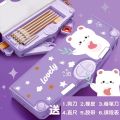 TULX pencil box pencil bag japanese stationery cute pencil case for girls school accessories cute pencil case pencil box. 