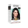 Streax Cream Hair Colour Shine On 1 Natural Black 2packes. 