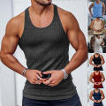 【Deal】 Mens Bodybuilding Tank Tops Vest Muscle Slim Fit Training Workout Gym Fitness.