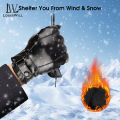 LouisWill Men's Cycling Gloves Winter Warm Fashion Waterproof Gloves Men Faux Leather Driving Gloves Thin Leather Gloves for Touch Screen for Motorcycle Cycling Riding Snow Sports. 