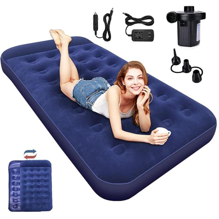 Exclusive%20Bestway%20Flocked%20Single%20Air%20Bed%20Camping%20Mattress%20-%20Blue%20-%20Image%202