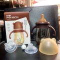 3in1 Package 240ml Nano Color With Handle Wide-Neck Feeding Bottle -1pcs. 