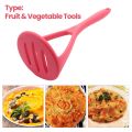 Silicone Potato Pressure Mud Mashed Potato Pressed Masher For Sweet Fruit Family Hotel Restaurant Use.