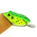 1 pc 5.5cm 11.5gm Floating Frog Lure Black Yellow bait fishing gear fishing frog Borsi. 