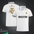 Argentina Short Sleeve Collar Polo Football Jersey For Men - Half Sleeve Collar Polo ATA t shirt - Argentina Jersey. 