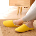 Men Slippers House Soft Home Cotton Slipper Winter Indoor Light Comfort Floor Shoes Men Silence Slides Bedroom Japanese Style BunnyGarden.