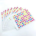 10 Sheets/Pack Of Children'S Gold-Plated Award Glitter Stickers Mother Teacher Praise Label Award Five-Pointed Star Love Sticker.