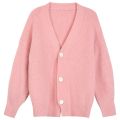 Early autumn 2023 New Pink Knitted Sweater for Women Loose Outer Wear Idle Style Cardigan Coat Western Style. 