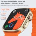 A10 Ultra Pro Smart Watch Full Touch Magnetic Charging Bluetooth Call Sports Smartwatch 2.3"IPS HD Big Screen Watch for Men Women.