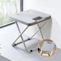 New Portable Folding Stool Folding Stool Compact Chair Steel Frame Legs, Outdoor Travel, Beach, Fishing, BBQ, Etc. 