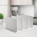 Shelf Dividers Mount Organization Handbags Books Shelf Separators for Towels. 