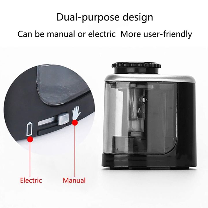 Electric%20Pencil%20Sharpener%20Auto-Stop%20Auto-Exclusion,%20Battery-Powered%20for%20School%20&%20Office%20-%20Image%207