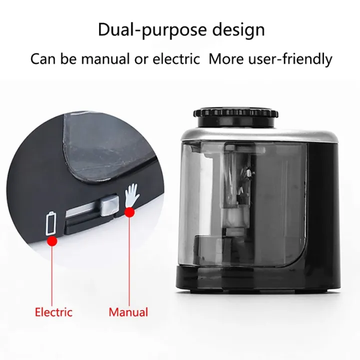Electric%20Pencil%20Sharpener%20Auto-Stop%20Auto-Exclusion,%20Battery-Powered%20for%20School%20&%20Office%20-%20Image%207