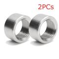 304 Stainless Steel M18x1.5 Exhaust Weld-On Nut For Lambda Boss O2 Oxygen Sensor.