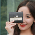 Pu Leather Women Cute Mini Purse Fashion Card Holder Wallet Ladies Girls Hasp Wallets Purses - Mani Bag - Wallet. 
