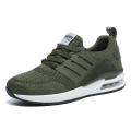 2021 New Man Sneakers for Men Rubber Black Running Shoes Army Green Breathable Mesh Sport Shoes Male Female Women Pink Sneakers.