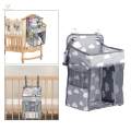 Baby Diaper Hanging Storage Box Bags Bed Nursery Diaper Toys Organizer. 