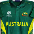 Sport The Australia World Cup Jersey - Polo Jersey - Australia Cricket Jersey - Support Your Team In Style 2024 New Jersey. 