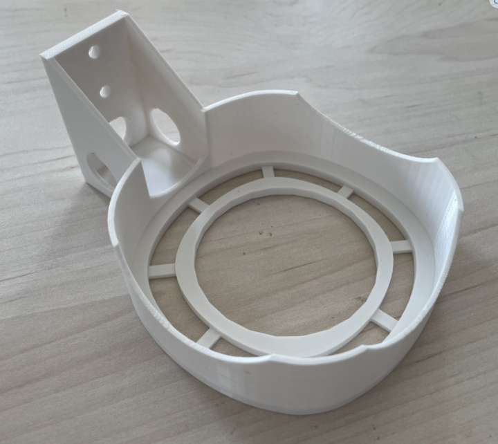 Tp-Link Deco M4 Router Holder | 3D‑Printed Custom Wall/Desk Mount Bracket – Heavy‑Duty PLA/ABS – Precision Fit for M4 Router Tools – Adjustable Angle Support – Cable Management – Easy Install – Workshop & Home Improvement Accessory