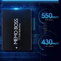 Memo Boss 128Gb/256Gb/512Gb Sata Ssd Drive 2.5 Inch For Laptop And Desktop - 3 Years Official Warranty.