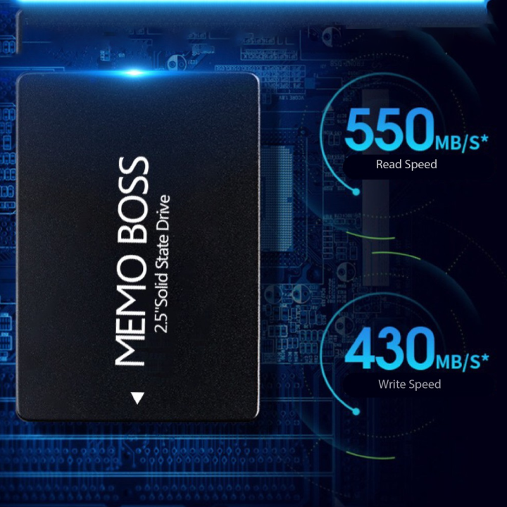 Memo%20Boss%20128Gb/256Gb/512Gb%20Sata%20Ssd%20Drive%202.5%20Inch%20For%20Laptop%20And%20Desktop%20-%203%20Years%20Official%20Warranty%20-%20Image%203