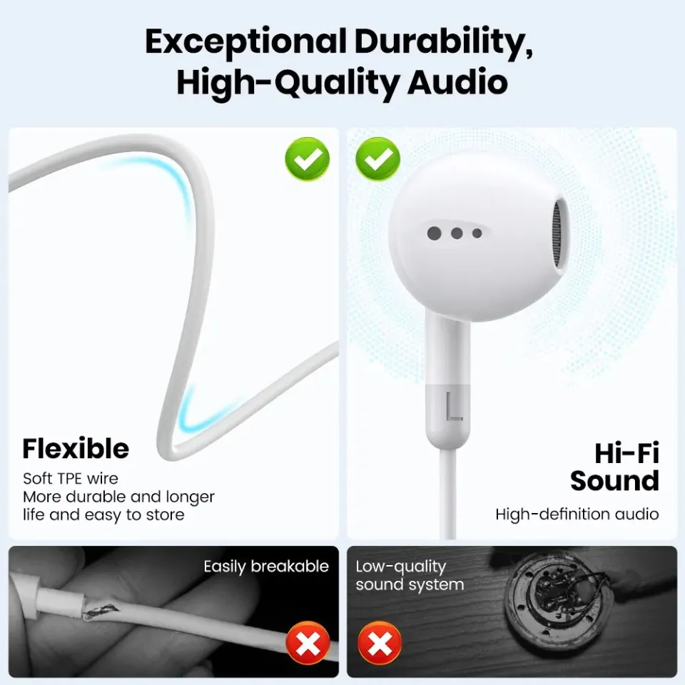 For XIAOMI Original Headphones mi 15 14 13 12 11 in-ear Earphones