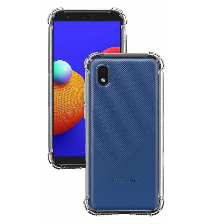 Samsung%20Galaxy%20A01%20core%20Transparent%20Clear%20Slim%20Soft%20Cover%20Skin%20Gel%20TPU%20Case%20cover%20bumper%20-%20Image%202