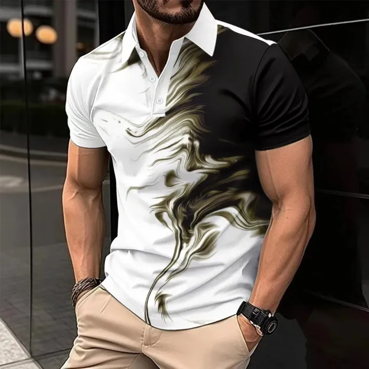 T-shirt%20Men's%20summer%20men's%20button-down%20Polo%20shirt%20lapel%20Polo%20shirt%20gradient%20pattern%20printed%20street%20short%20sleeve%20printed%20clothing%20-%20Image%207