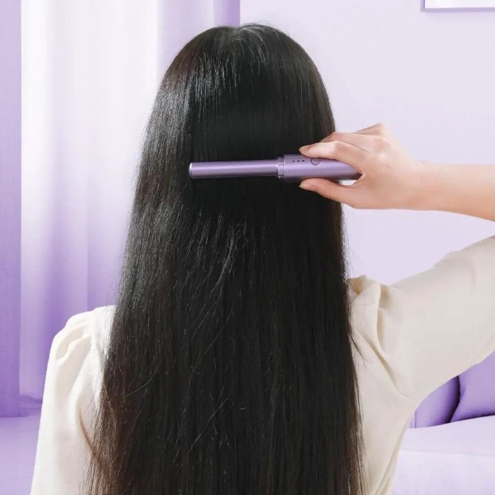 1Pc/2Pcs%20Hair%20Straightener%20Curler%20Comb%202-in-1%20Wet%20Dry%20Straightening%20Comb%20180-160-150%20Degree%20Celsius%20Adjustable%20Heat%20Styling%20Tool%20-%20Image%205