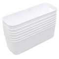 Plastic Home Office Bathroom Storage Box Desktop Sundries Storage Box Makeup Organizer Cosmetic Closet Bin Case.