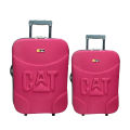 Two piece trolley luggage bag set easy size trolley bag 8 wheel. 