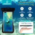 Doomhot Waterproof Phone Case Summer Swimming Diving Surfing Small Waist Floating Airbag Mobile Phone Waterproof Bag for 7.2 inches Phone Swimming Dry Bag IPX8 Protective. 