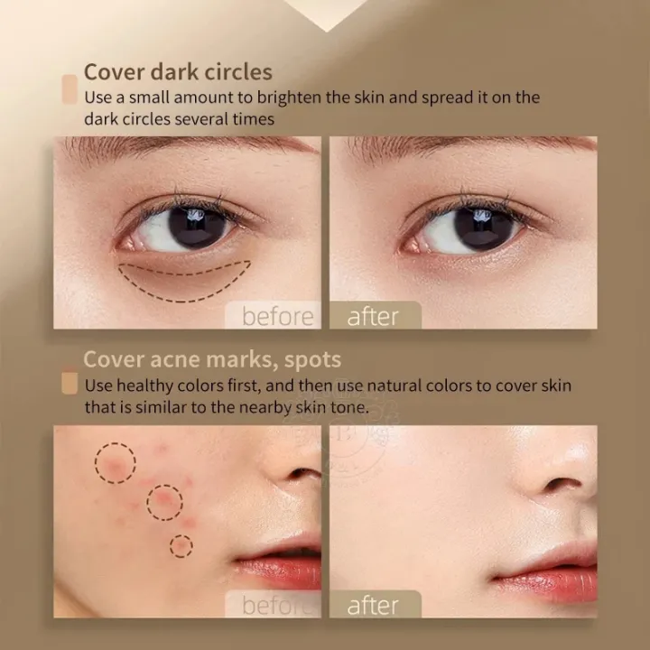 Korea%20TFIT%20Makeup%20Base%20Face%20Primer%203-color%20Concealer%20Palette%20Invisible%20Pore%20Light%20Oil-Free%20skin%20cover%20smooth%20Foundation%20Cosmetic%20-%20Image%206