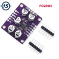 PCM1808 24bit SNR Audio Stereo ADC Single-Ended Analog-Input Decoder Amplifier Board Player Module. 