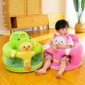 【Top-rated】 Baby Sitting Chair Cover Cute Animal Shaped Plush Sofa Case Infants Learning Support Seat Cushion.