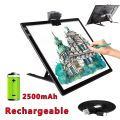 A3 Light Pad Wireless Battery Powered Light Box Artcraft Tracing Pad Rechargeable Light Board for Artists Drawing X-ray.