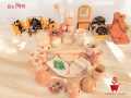 Wooden Kids Kitchen Play Set | Safe & Non-Toxic Wooden Cooking Toy for Kids’ Pretend Play. 