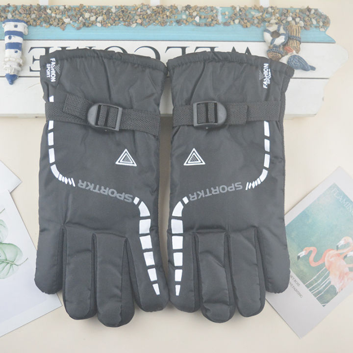 Thermal%20Gloves%20Men's%20Winter%20Outdoors%20plus%20Velvet%20Gloves%20Men's%20Cycling%20and%20Driving%20Wind%20and%20Skid%20Finger%20Gloves%20Wholesale%20-%20Image%203