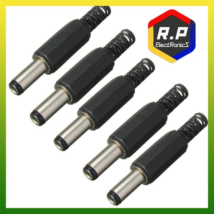 5PCS 5.5mm X 2.5mm Male Jack DC Power Plug Socket Jack Adapter Adaptor Connector