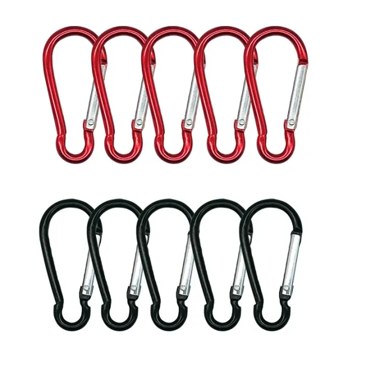 1-15PCS%20Spring%20Clasp%20Hook%20Aluminum%20Alloy%20Carabiner%20Spring%20Snap%20Clip%20Hooks%20Keychain%20Climbing%20Carabiner%20For%20Key%20Camping%20Tools%20-%20Image%203