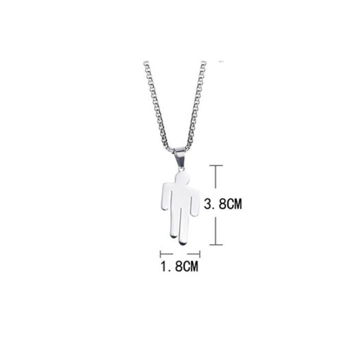 Stainess%20Steel%20Humanoid%20Pendant%20Hip%20Hop%20Necklace%20Billie%20Eilish%20Blohsh%20The%20same%20style%20No%20Fade%20Silver%20Color%20Lover%20Jewelry%20with%20Chain%20For%20Women%20Men%20-%20Image%205