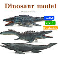 MoupBoi Prehistoric Ocean Dinosaur Model Mosasaurus Liopleurodon Animals Model Action Figure Ancient Sealife Collection Toy Kid Gift. 